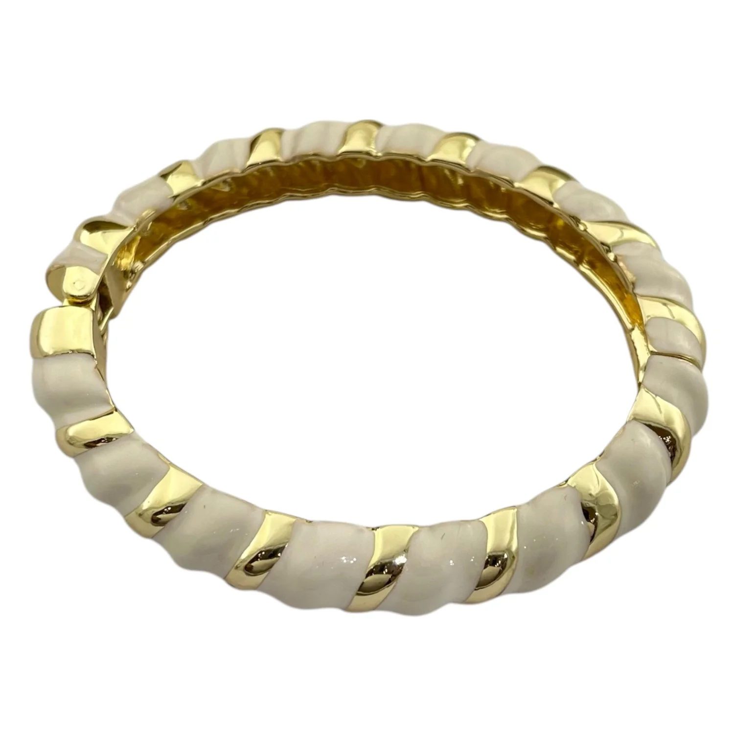 دستبند زنانه بنگل با طرح میناکاری شیک و ظریف