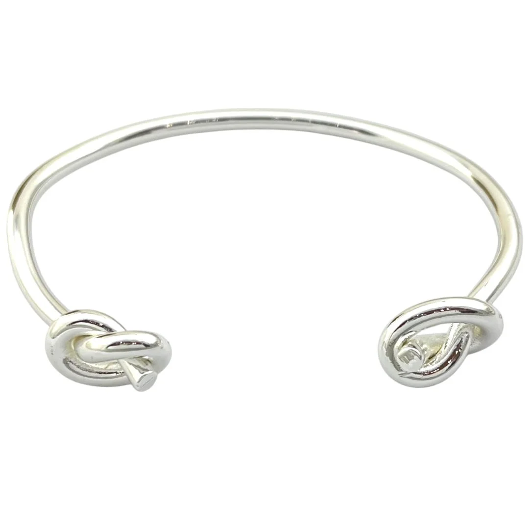 دستبند زنانه بنگل طرح گره