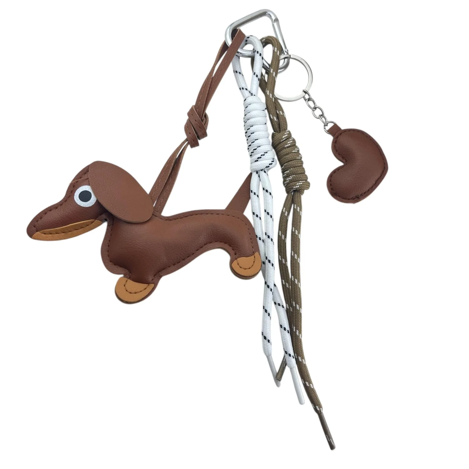 آویز کیف طرح سگ چرمی، اکسسوری شیک و فانتزی