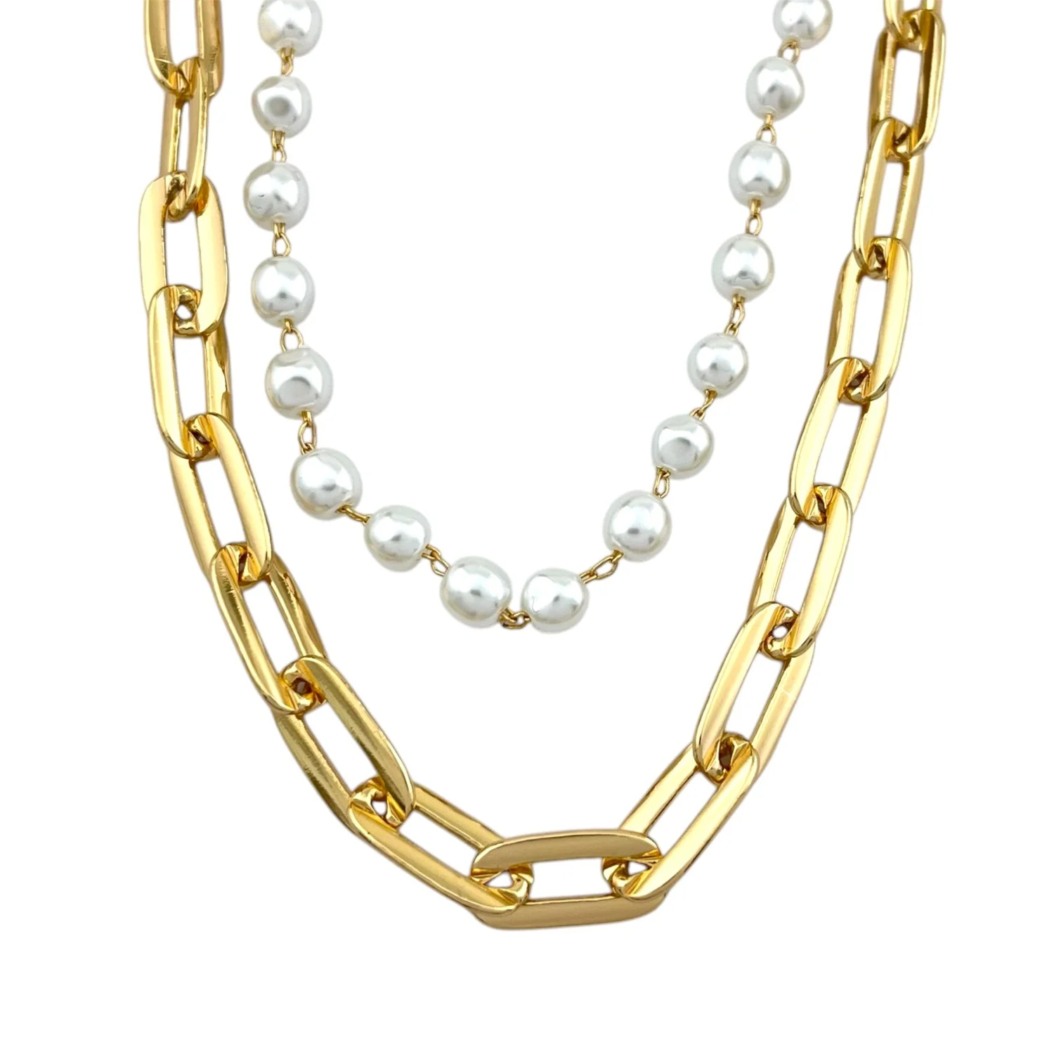 گردنبند زنانه مروارید تیفانی، شیک و جذاب  Xuping