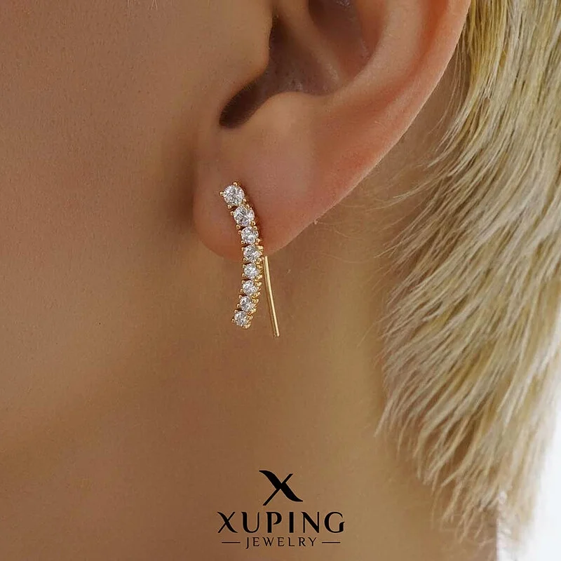 گوشواره عصایی تنیسی ژوپینگ، درخشش بی‌نظیر در هر لحظه Xuping