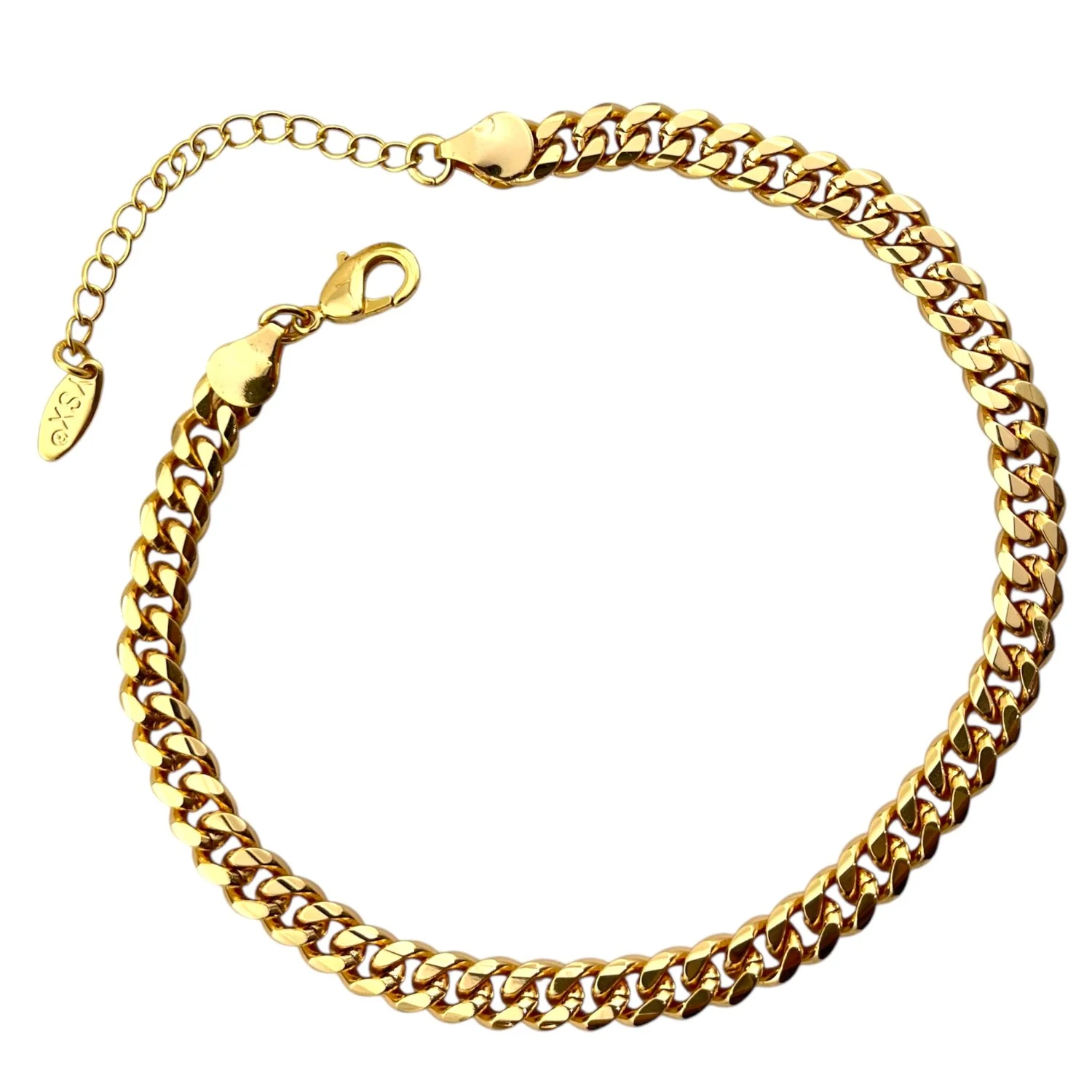 پابند زنانه طرح کارتیه با روکش طلایی و درخشش بینظیر