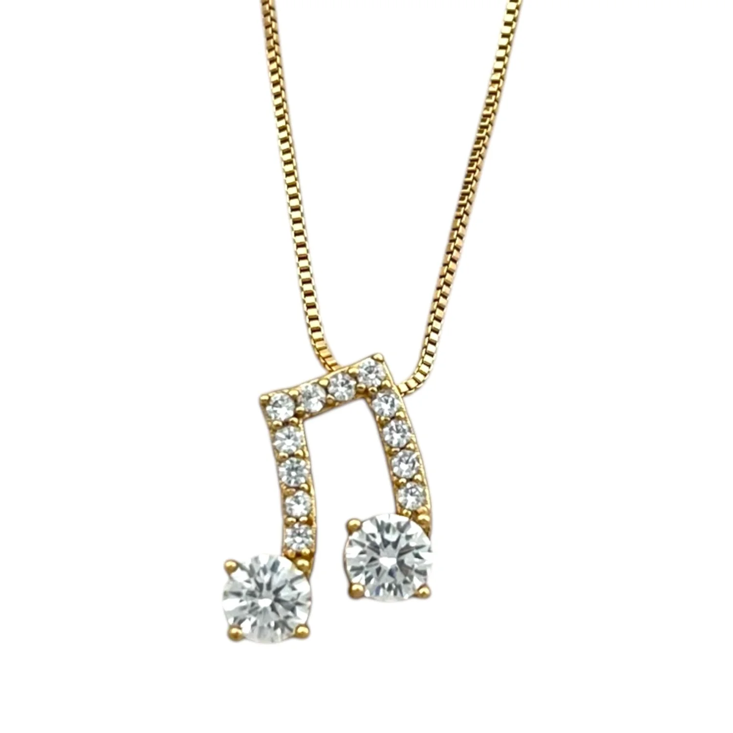 گردنبند زنانه طرح نوت موسیقی ژوپینگ، ظریف و خاص