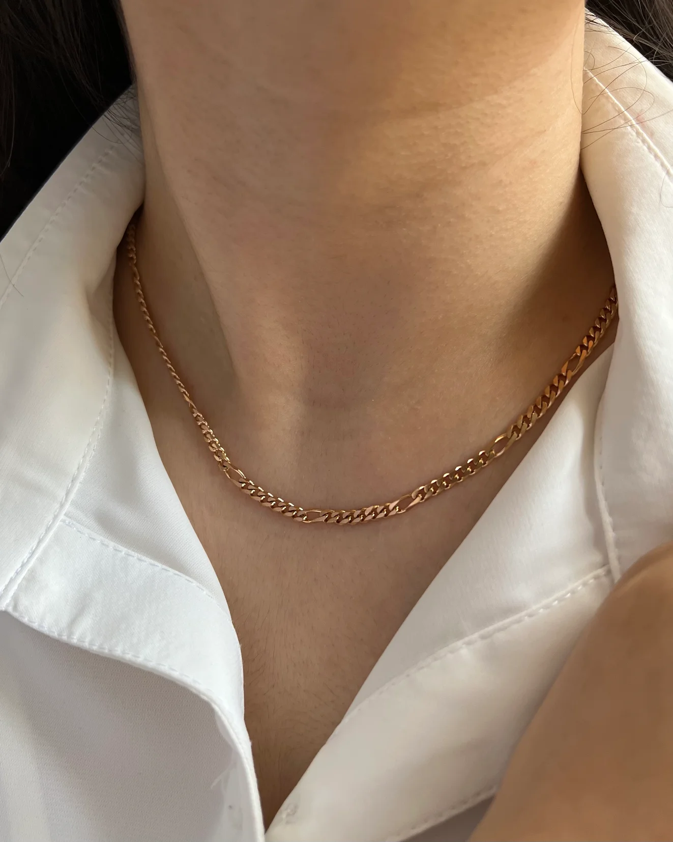 زنجیر گردنبند ژوپینگ طرح فیگارو، یک انتخاب شیک و بادوام Xuping