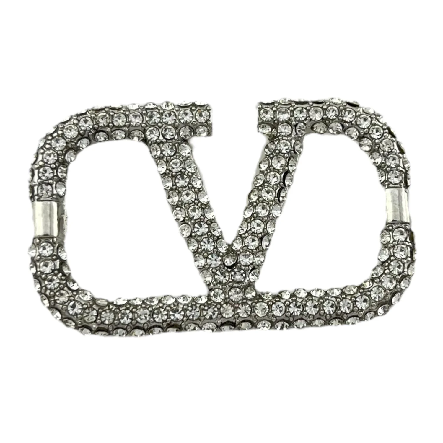 گل سینه زنانه طرح ولنتینو نگین‌دار، اکسسوری شیک