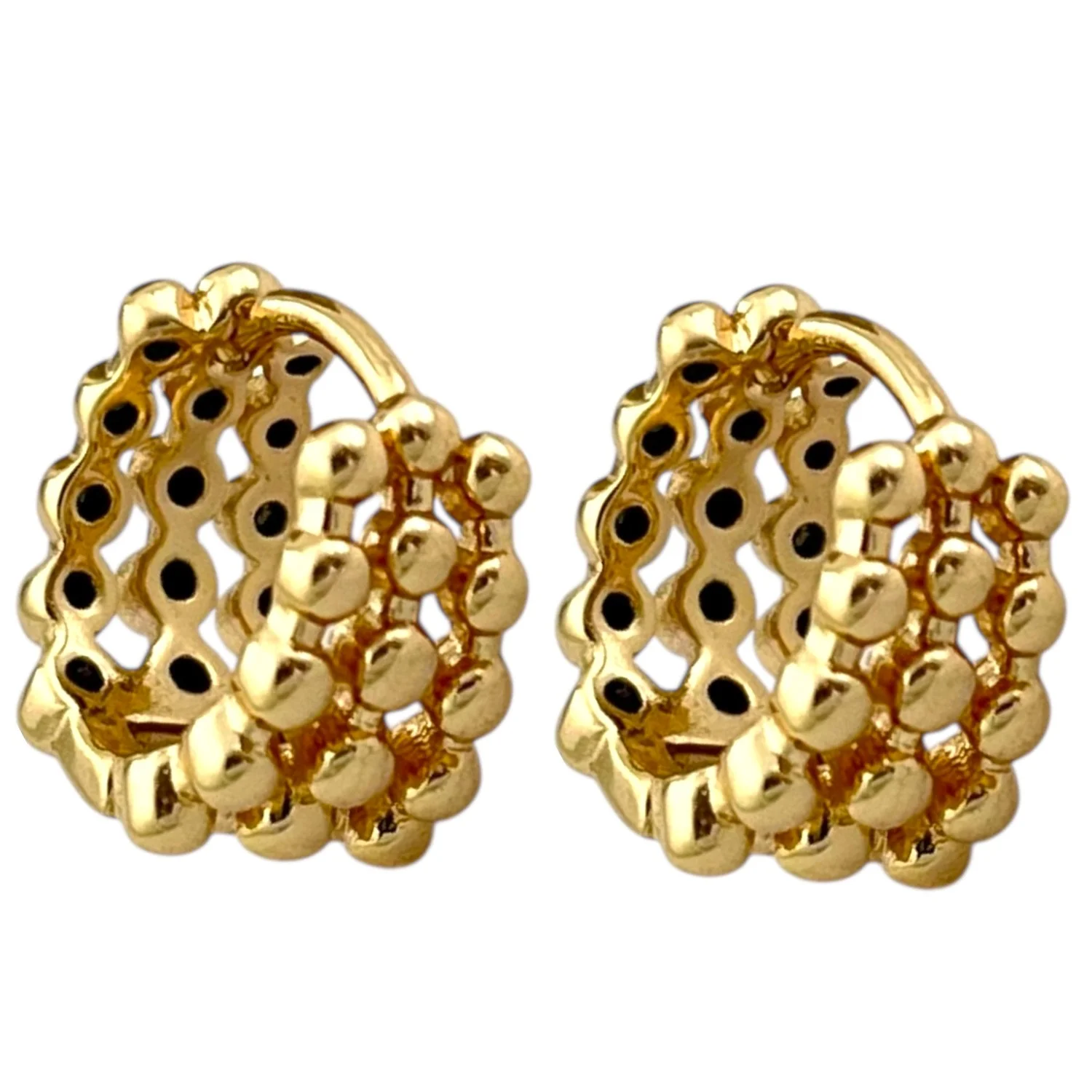 گوشواره زنانه طرح توپی ژوپینگ، انتخابی شیک برای هر استایل