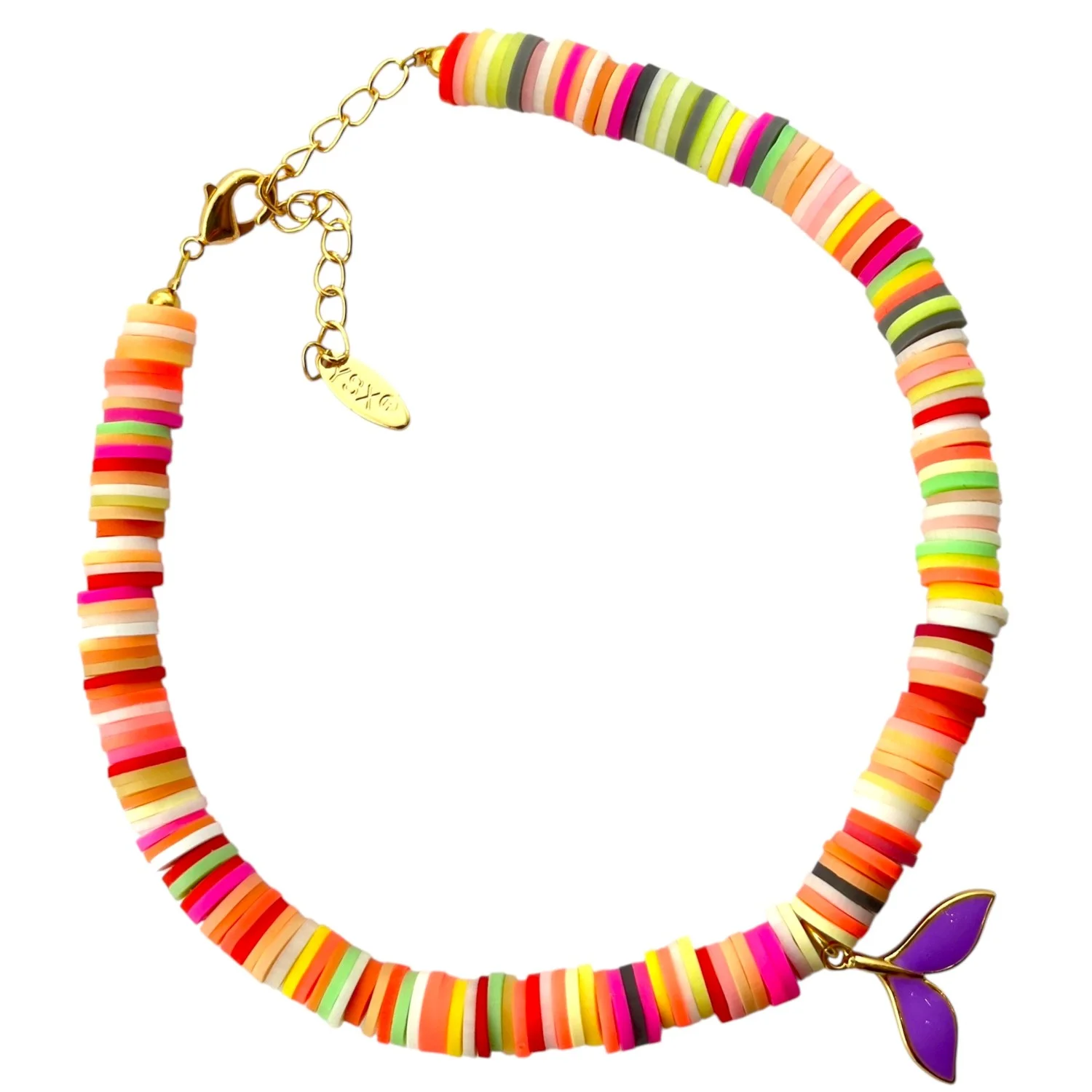 پابند زنانه مدل دم وال با طراحی رنگارنگ و جذاب