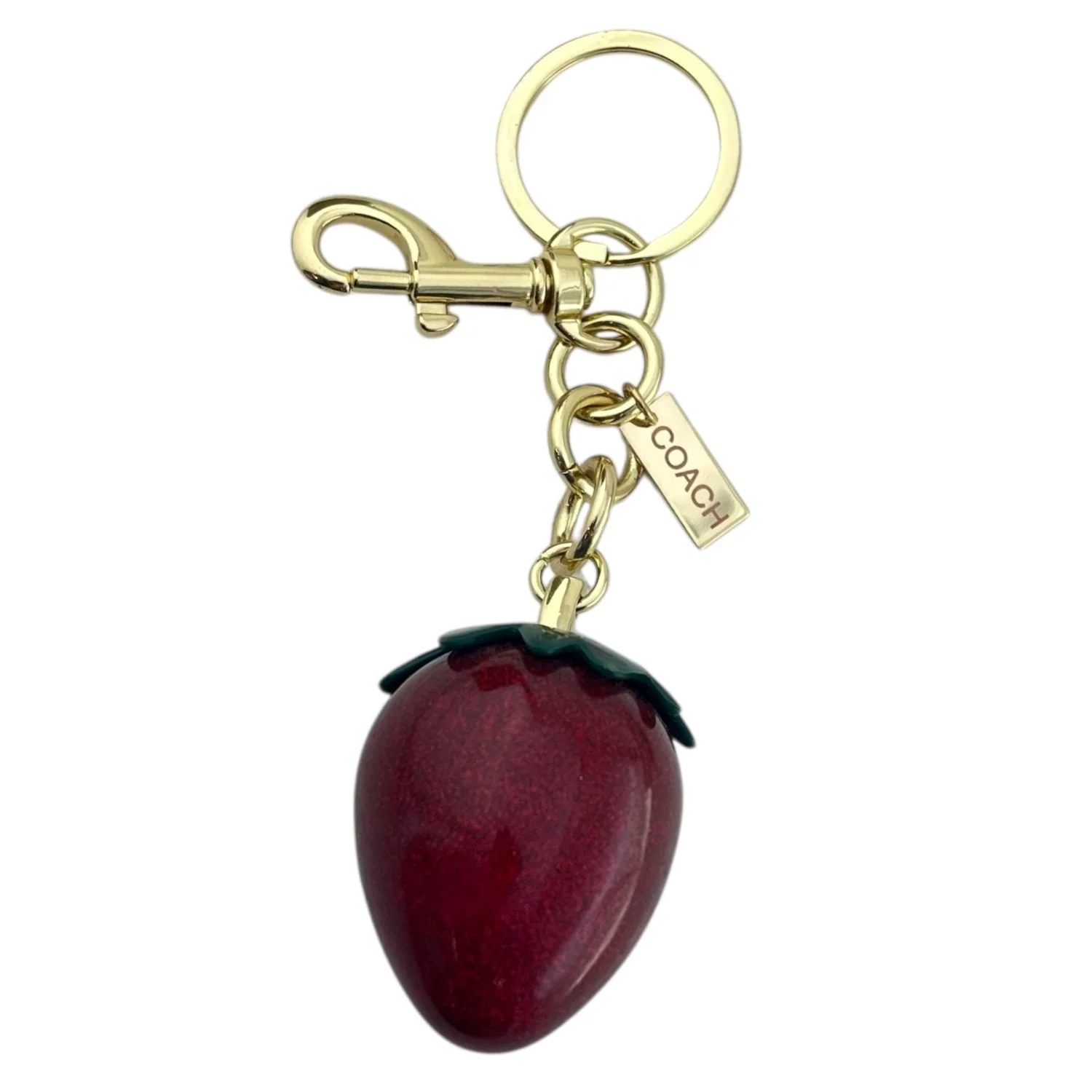 آویز کیف طرح توت فرنگی، اکسسوری شیک و فانتزی