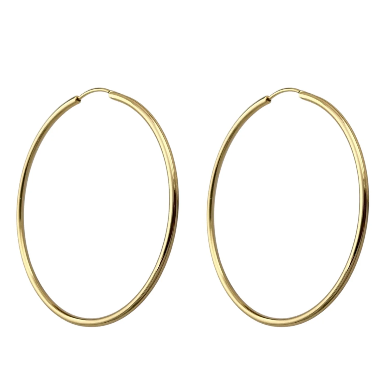 گوشواره حلقه ای زنانه با طراحی ظریف و رنگ ثابت ژوپینگ