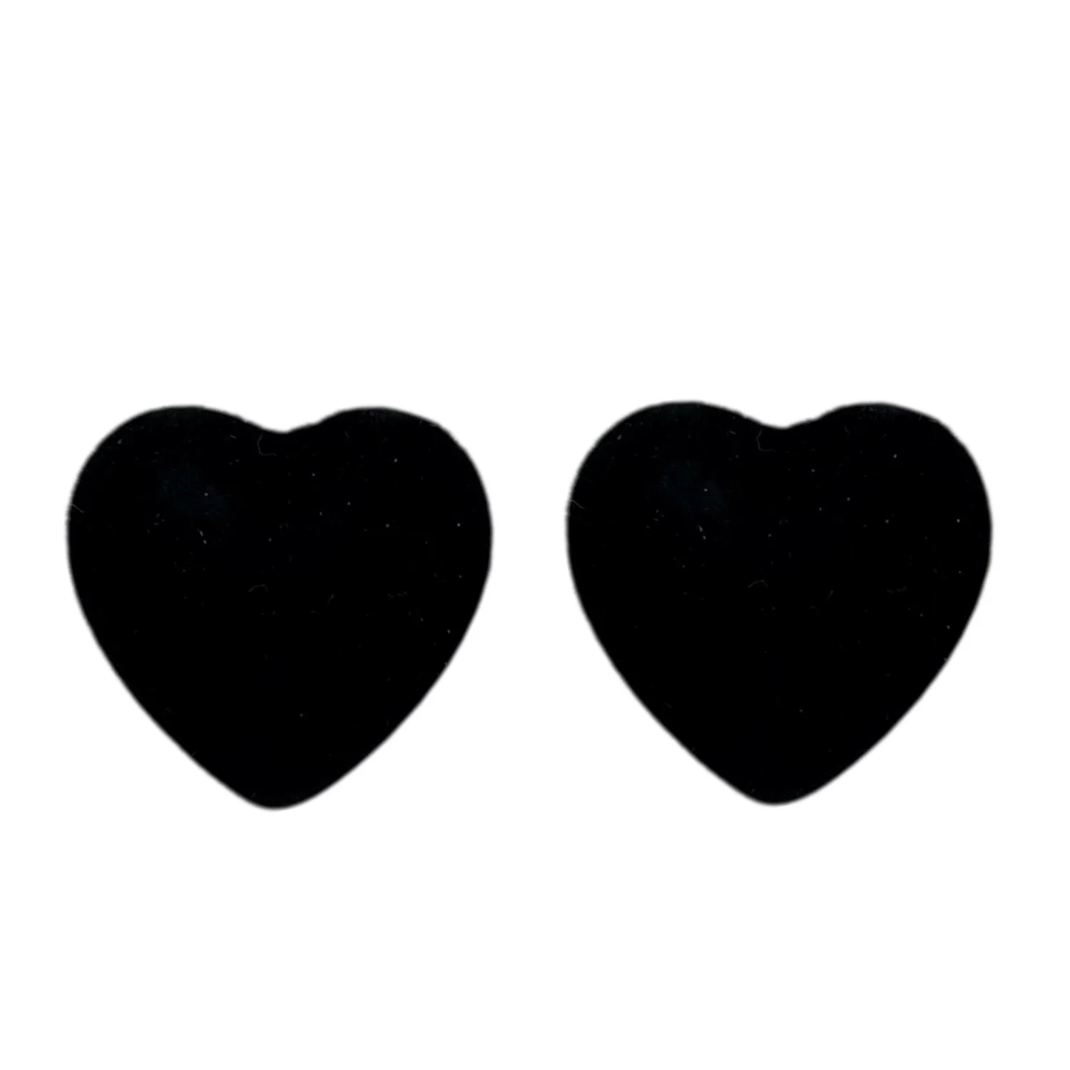 گوشواره زنانه مخملی طرح قلب، انتخابی شیک و دوست‌داشتنی