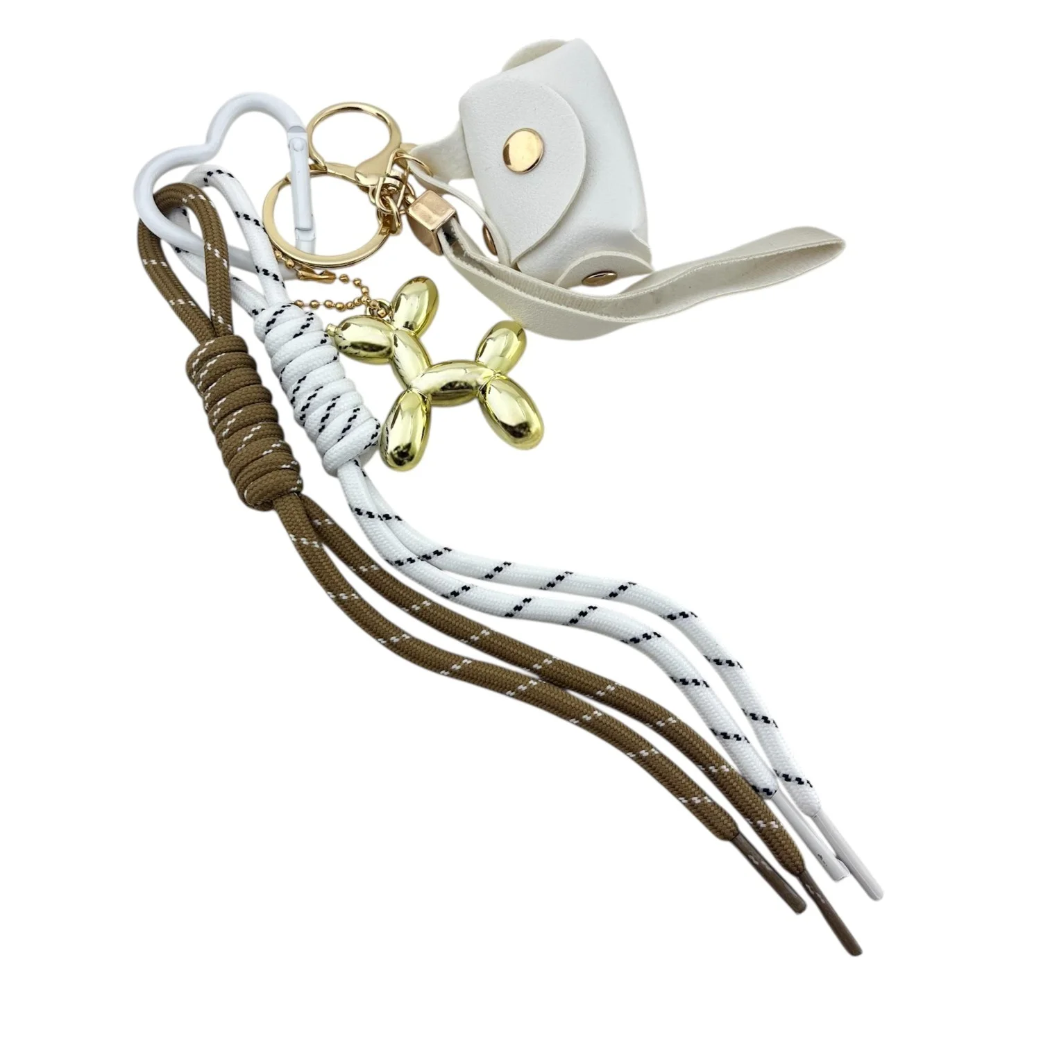 آویز کیف شیک طرح سگ بادکنکی با کیف چرم زیبا