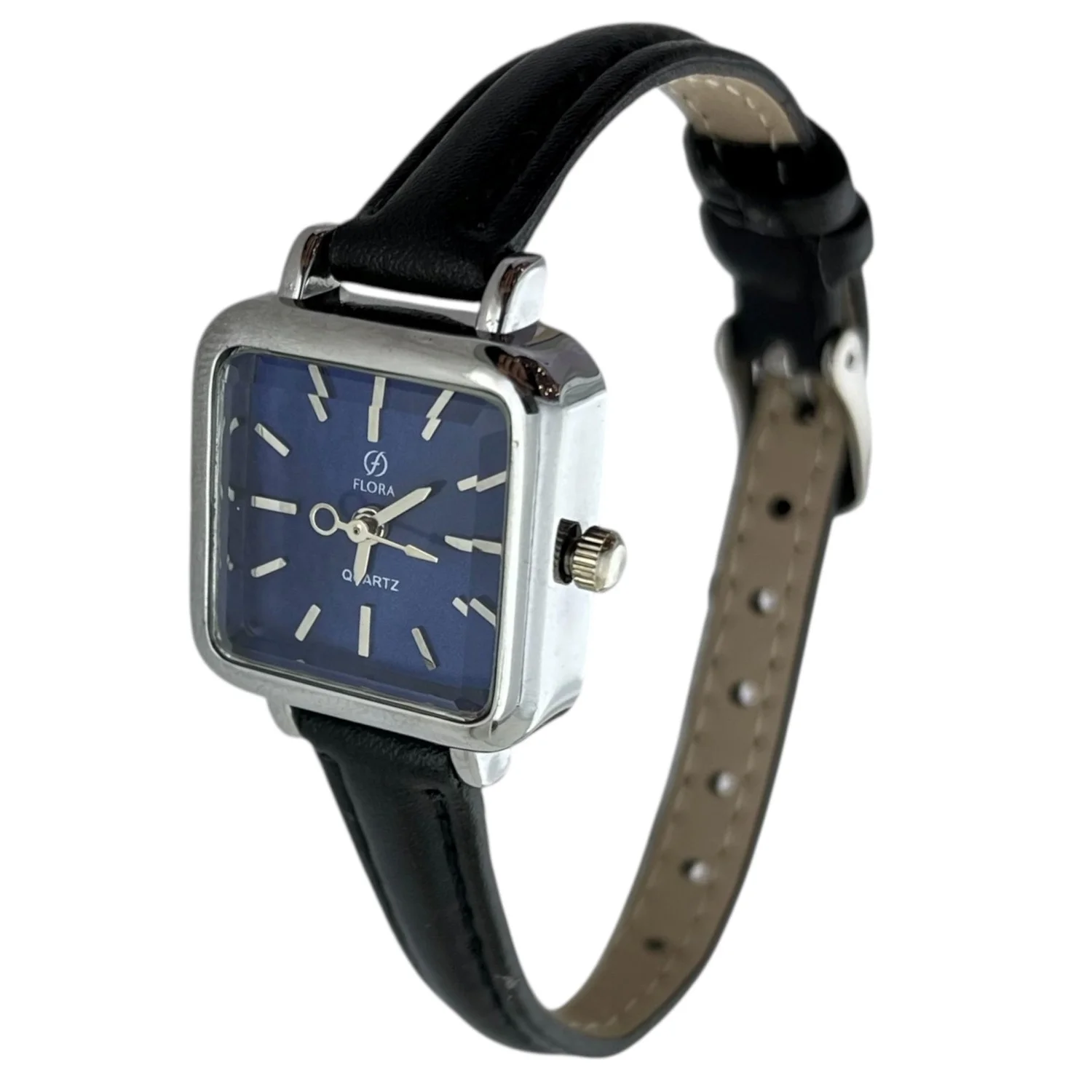 ساعت مچی زنانه فلورا، ظرافت در یک قاب مربعی  