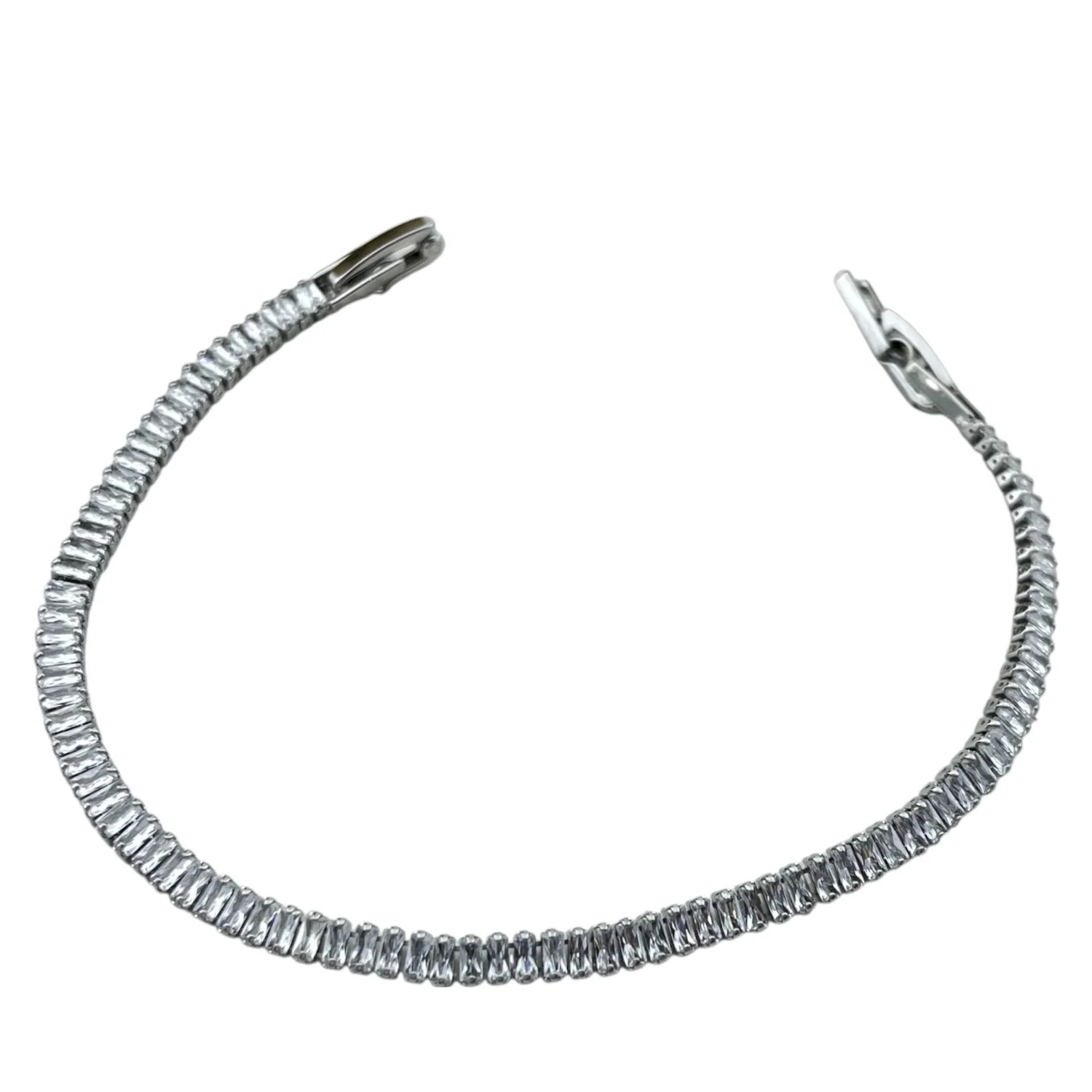 دستبند زنانه مدل تنیسی ظریف و درخشان