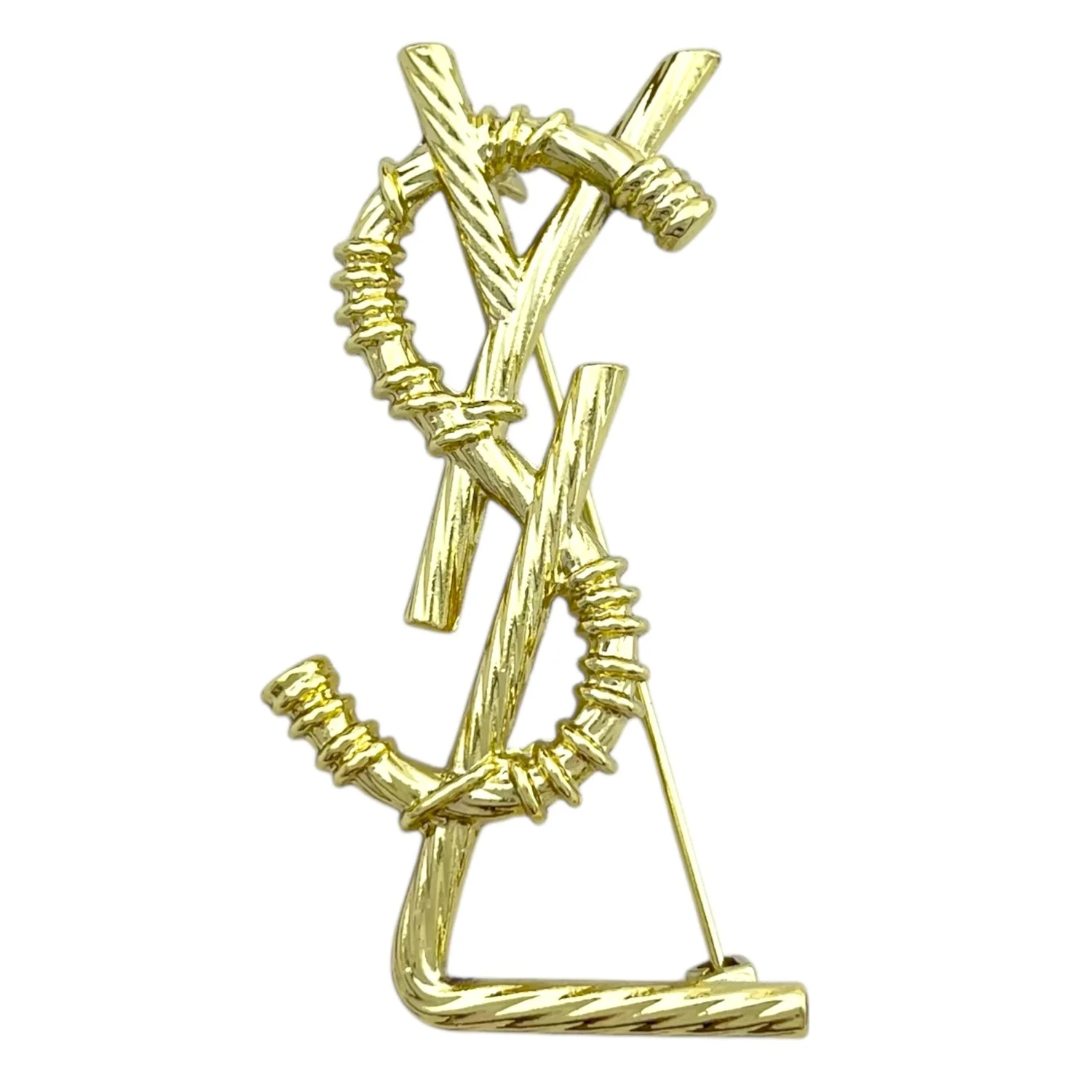 گل سینه زنانه طرح وای اس ال، یک اکسسوری شیک و خاص متفرقه