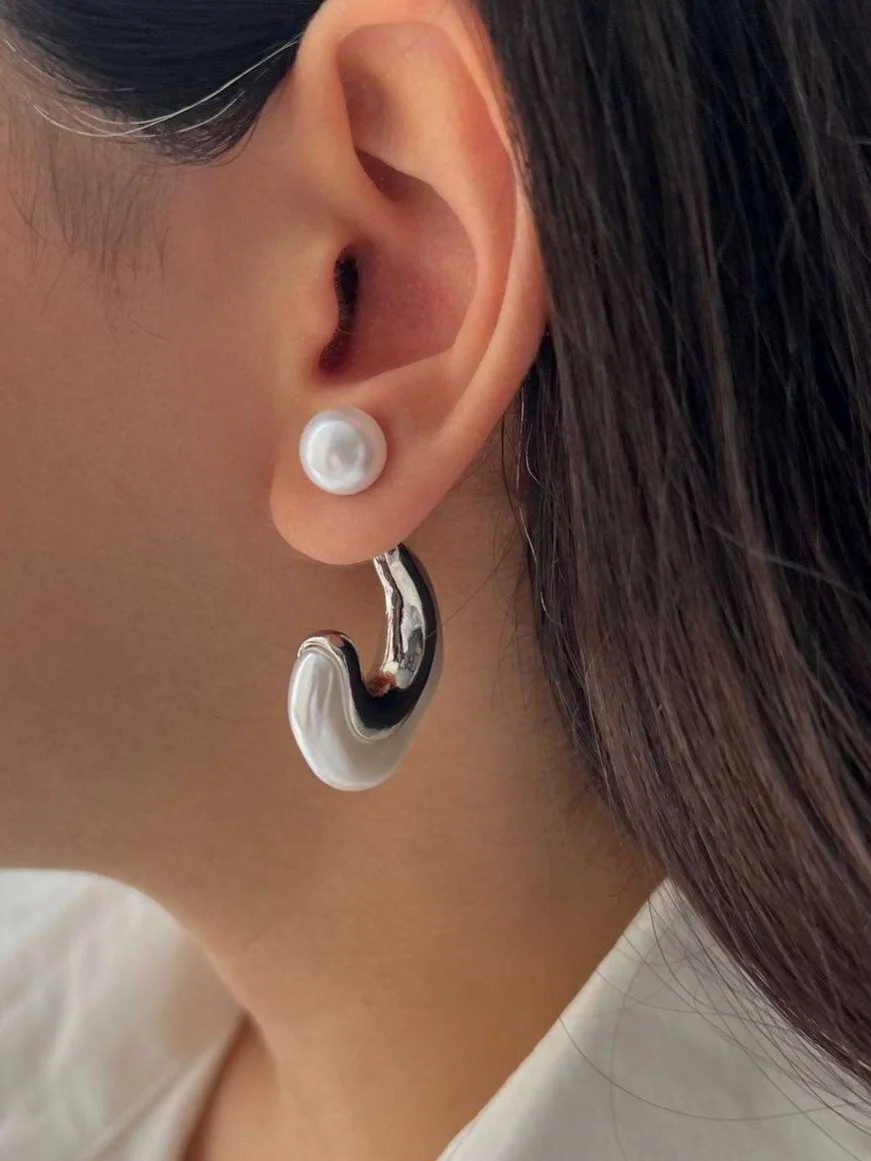 گوشواره زنانه طرح مروارید، انتخابی شیک و مدرن