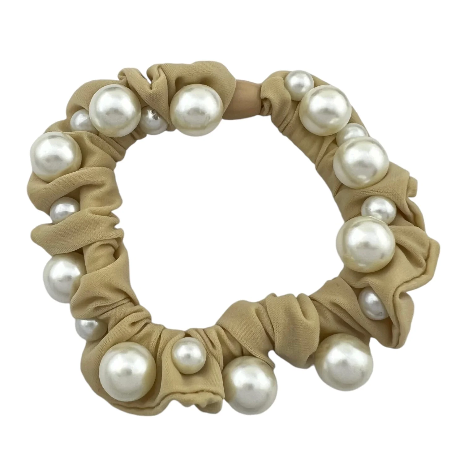 کش مو زنانه با طراحی مروارید درشت، زیبایی و ظرافت در یک اکسسوری