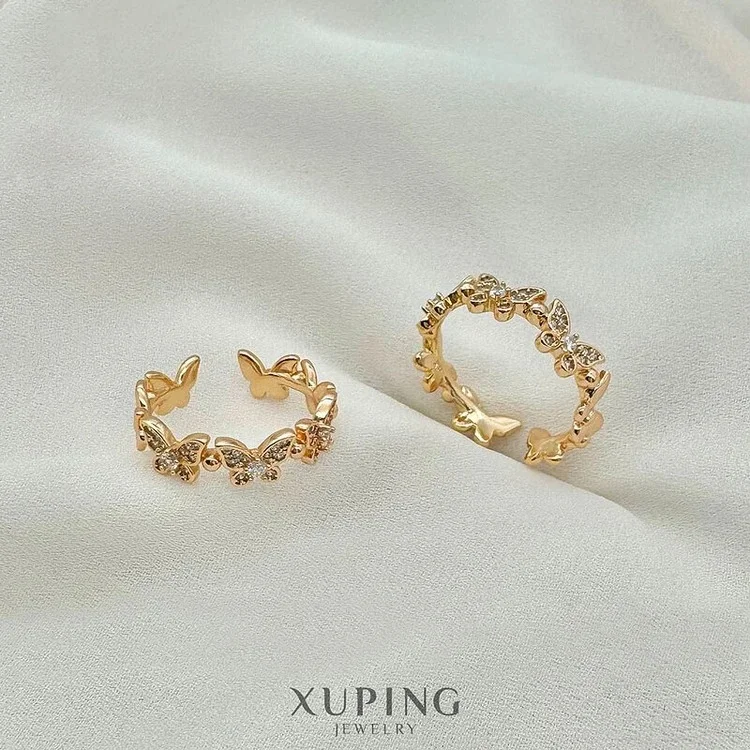 انگشتر زنانه حلقه‌ای طرح پروانه برند ژوپینگ