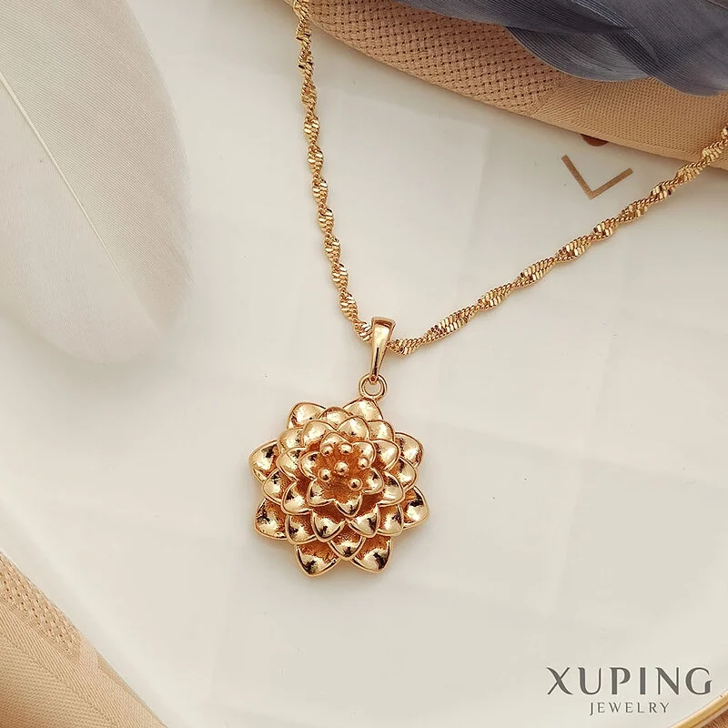 پلاک گل رز ژوپینگ، درخشش بی‌نظیر با طرحی چشم‌نواز از Xuping