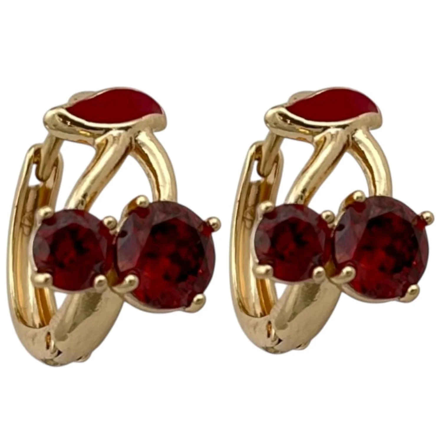 گوشواره زنانه طرح گیلاس ژوپینگ، ظریف و دوستداشتنی Xuping