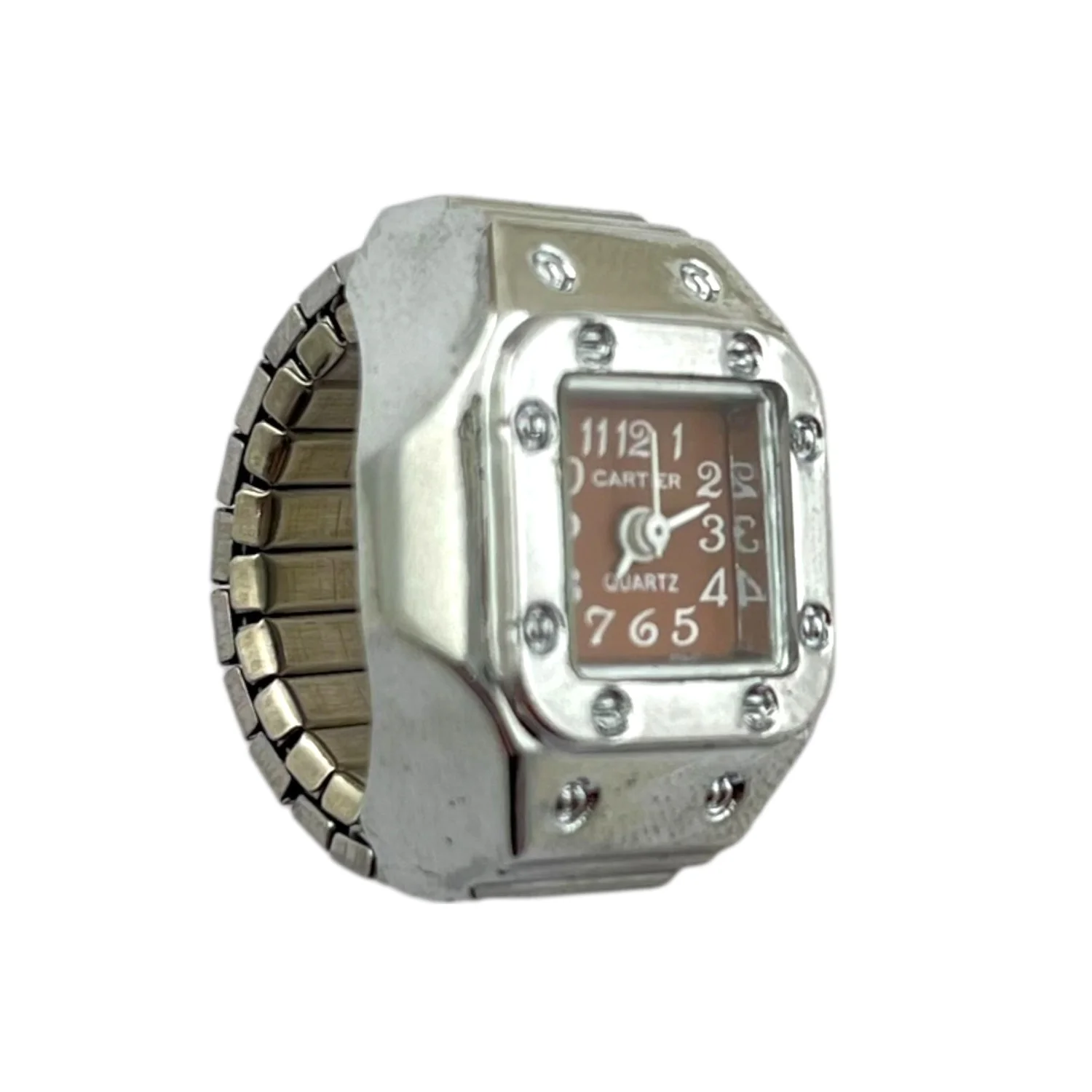 انگشتر طرح ساعت اسپرت و مدرن