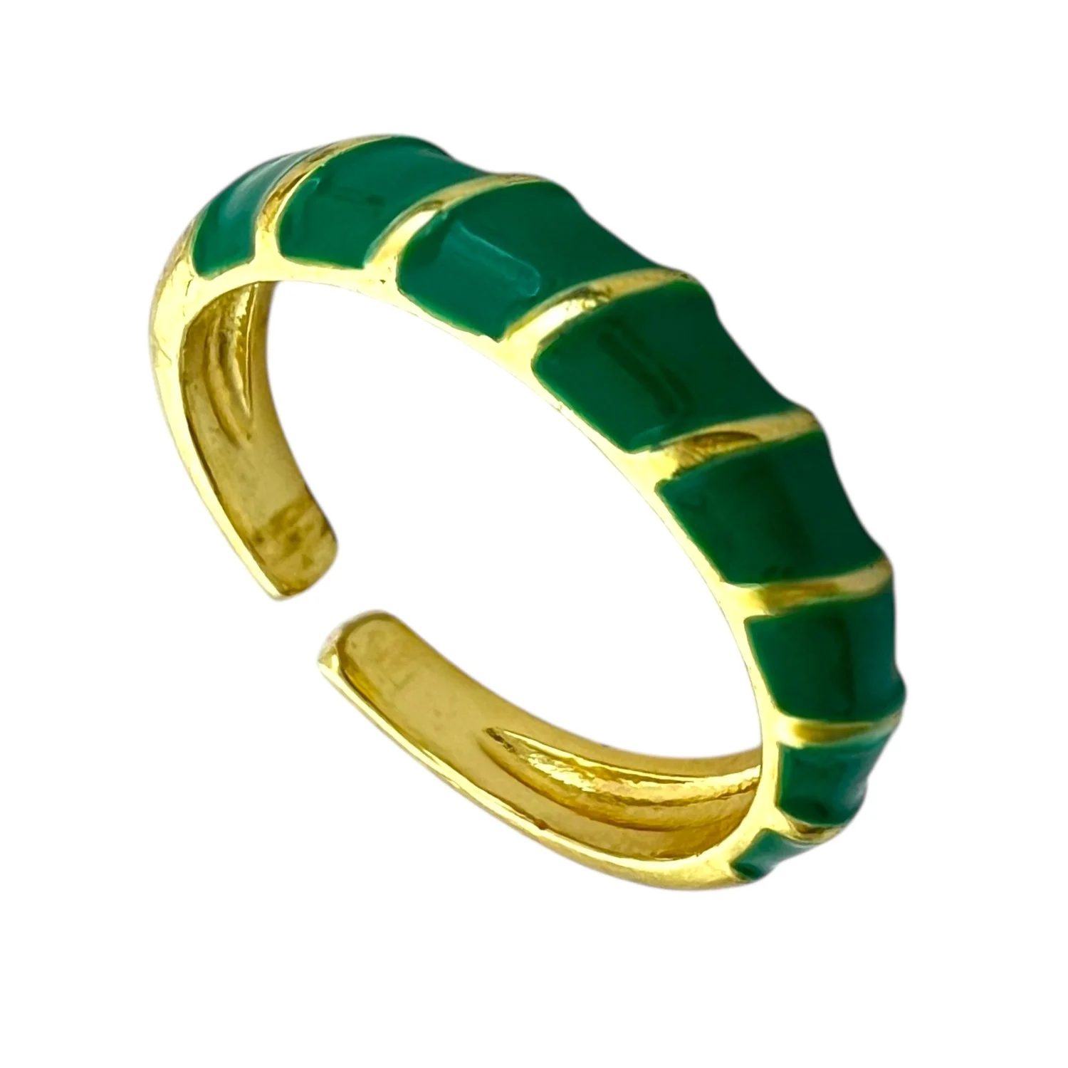 انگشتر زنانه طرح میناکاری رنگی با ظرافت خیره کننده