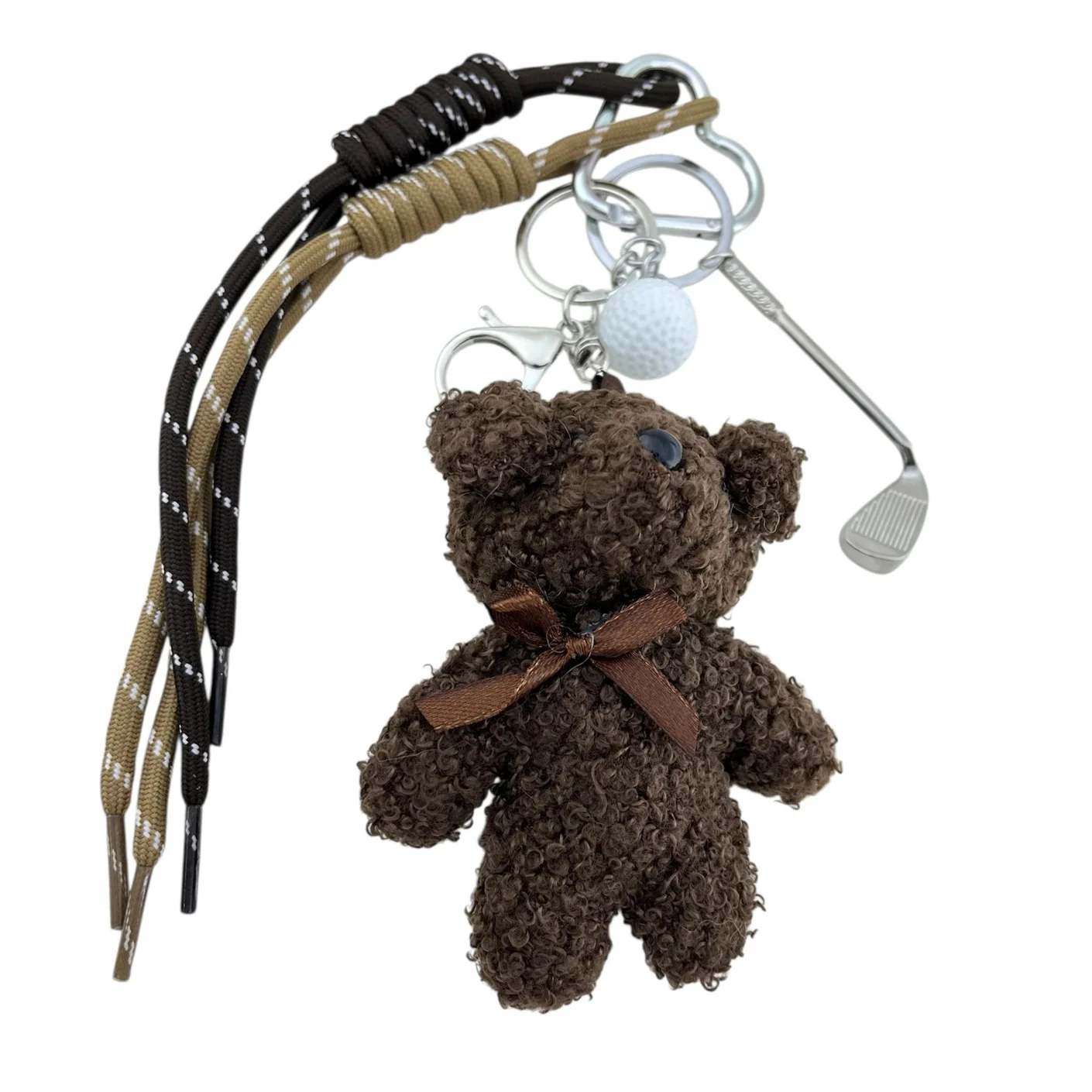 آویز کیف فانتزی طرح خرس تدی، جذاب و دوستداشتنی